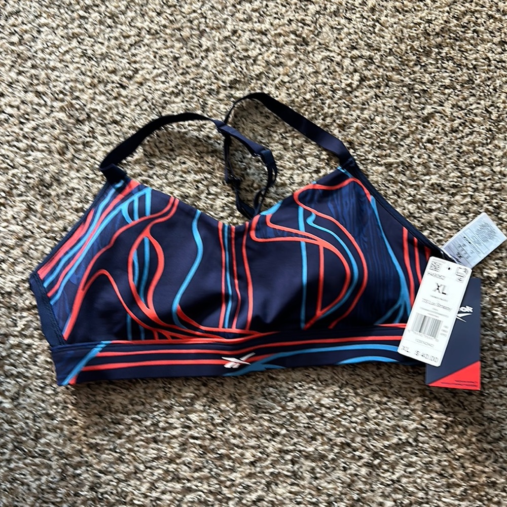 Reebok XL TS Lux Strappy Training Bra